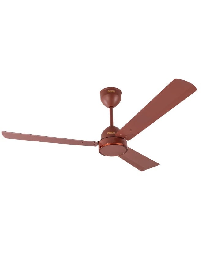 USHA Aeroedge 1200mm BLDC Ceiling Fan with RF Remote | BEE 5 Star Rated Energy Efficient | 100% Copper Motor | High Air Delivery 220CM | 2 Year Warranty | (Matt Brown) - Image 1